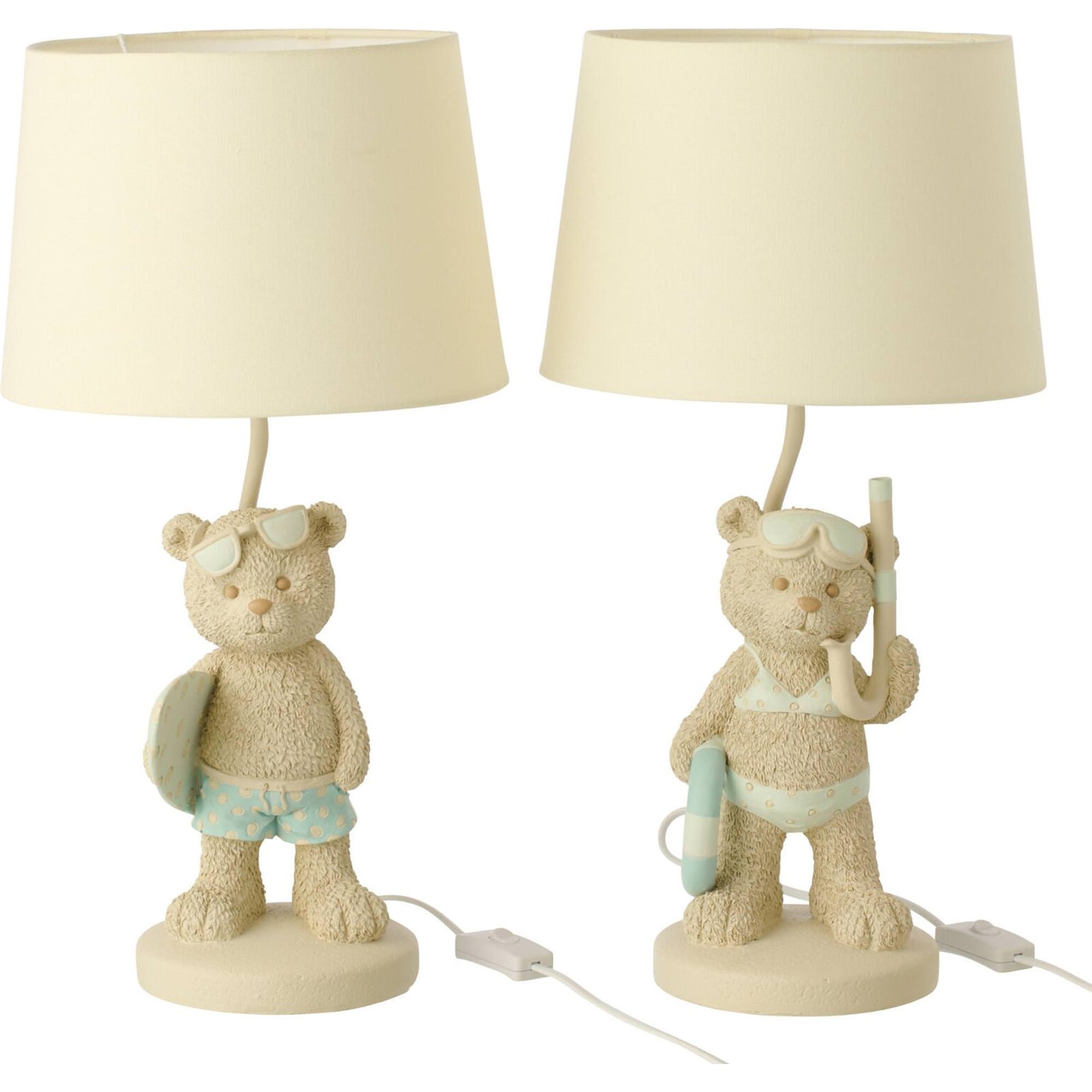 Lampe de table ours de plage, RECOLLECTION