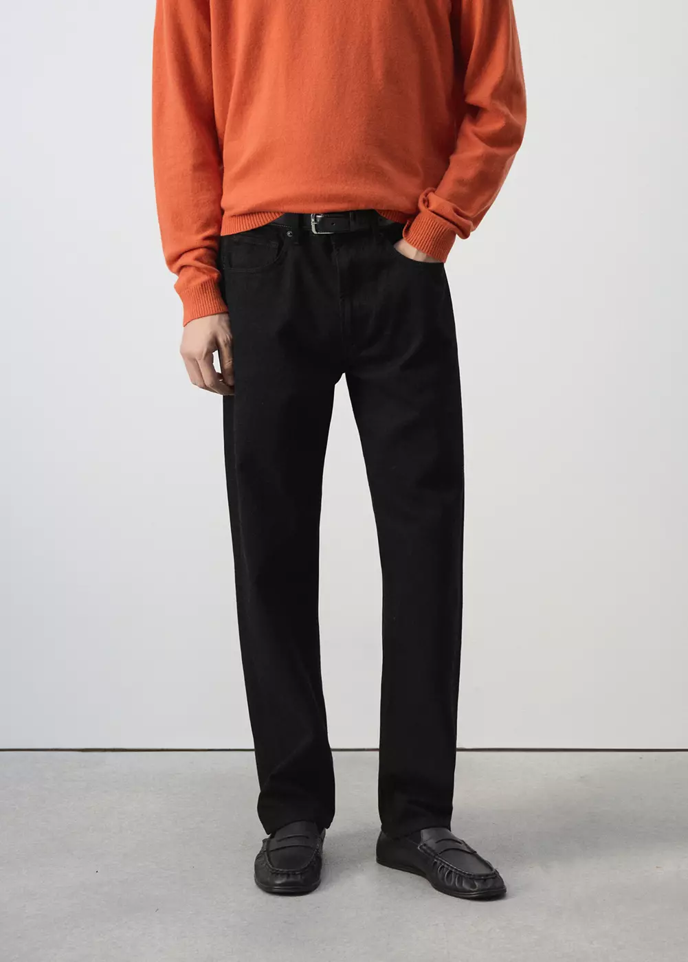 Jean 100 % coton relaxed-fit, MANGO MAN