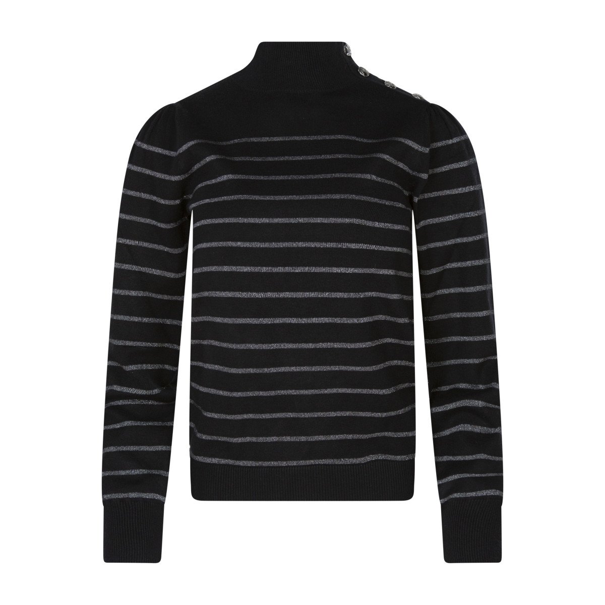 Pull rayé col montant droit, FREEMAN T. PORTER