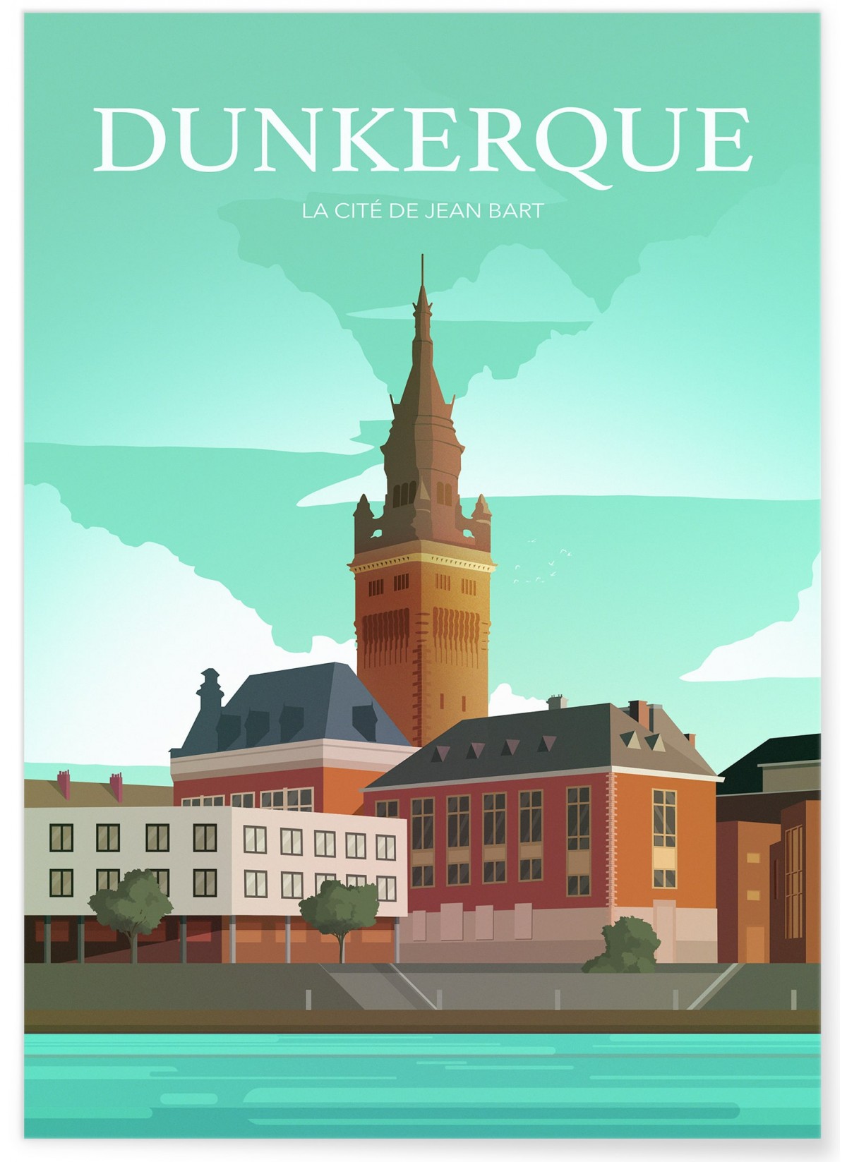 Affiche ville Dunkerque, L'AFFICHERIE