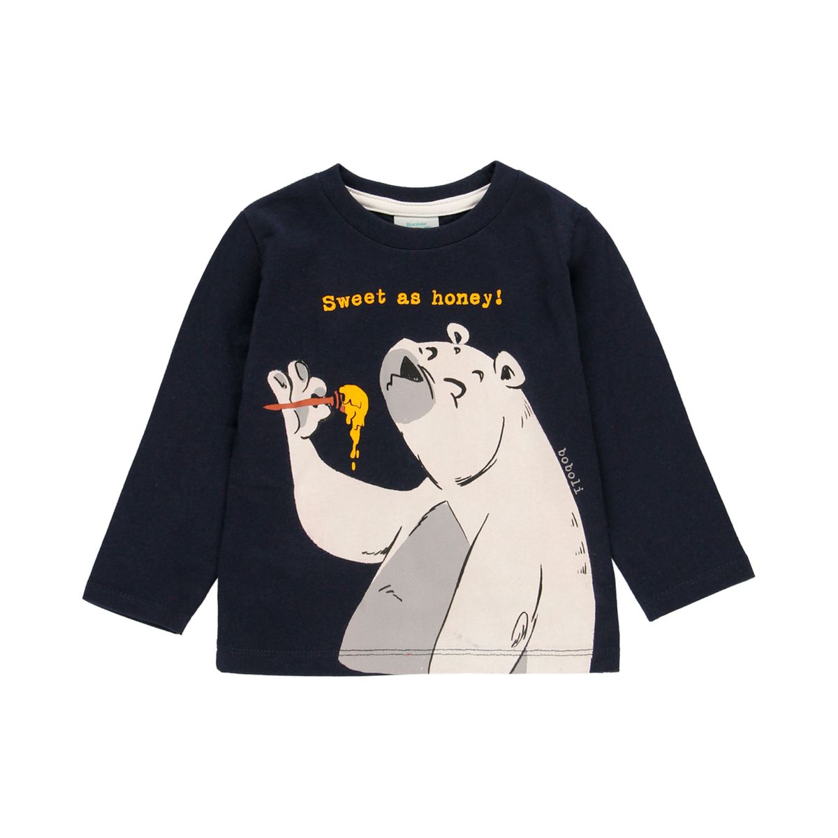 Boboli 213006 Sweat-shirt en peluche avec lettres pour bébé fille 