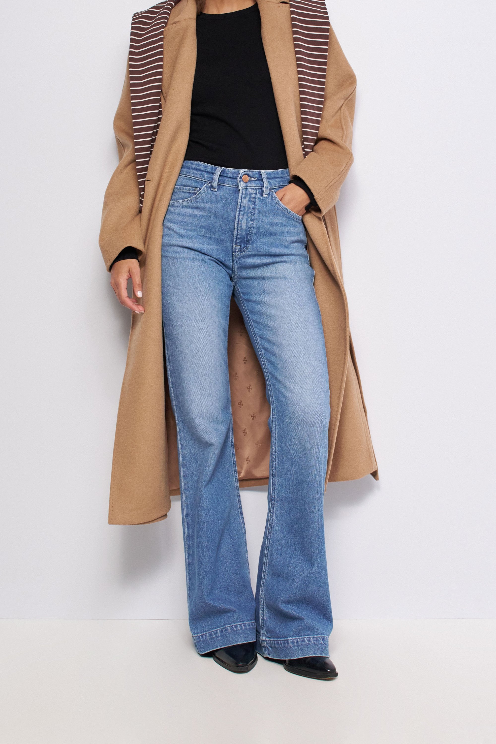 JEAN FAITH PUSH IN FLARE, SALSA JEANS
