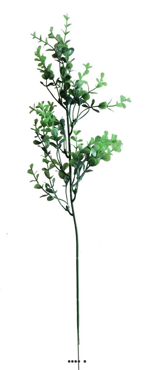 Pic de buis artificiel H 44 cm en plastique, ARTIFICIELLES