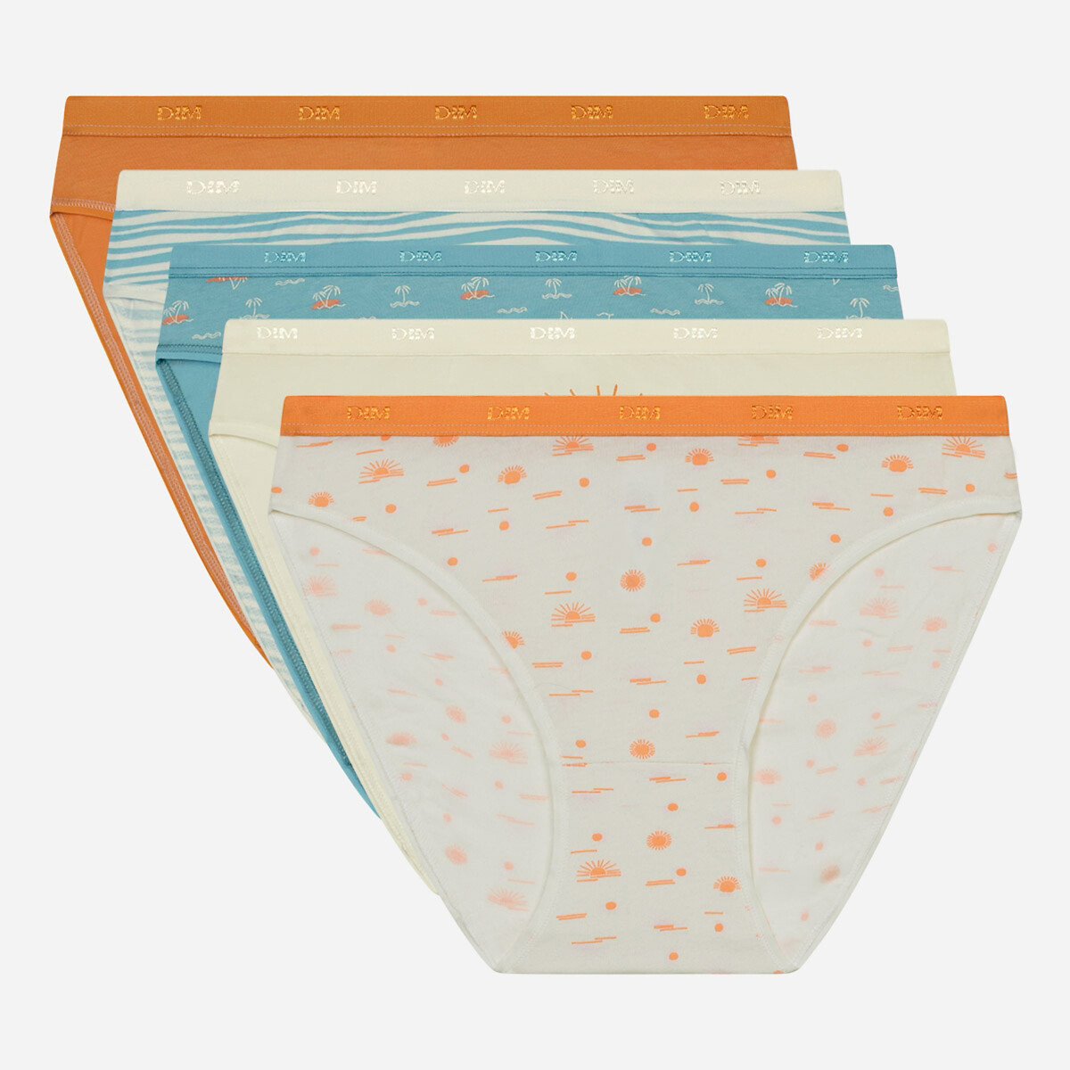Pack of 5 Pockets Knickers in Cotton