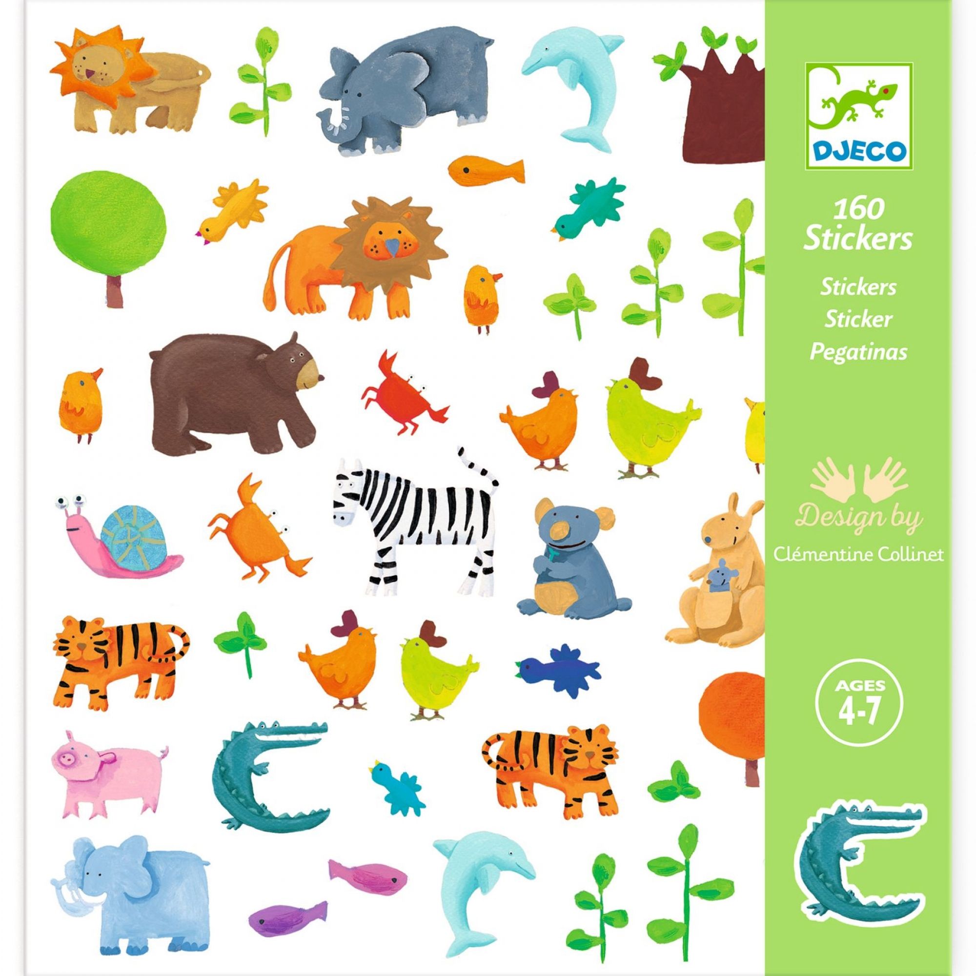 Stickers Animaux, DJECO