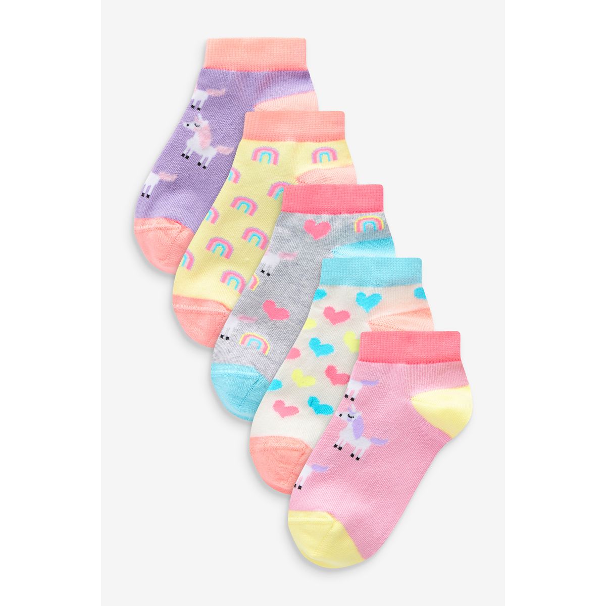 Chaussettes à licorne, lot de 5, NEXT