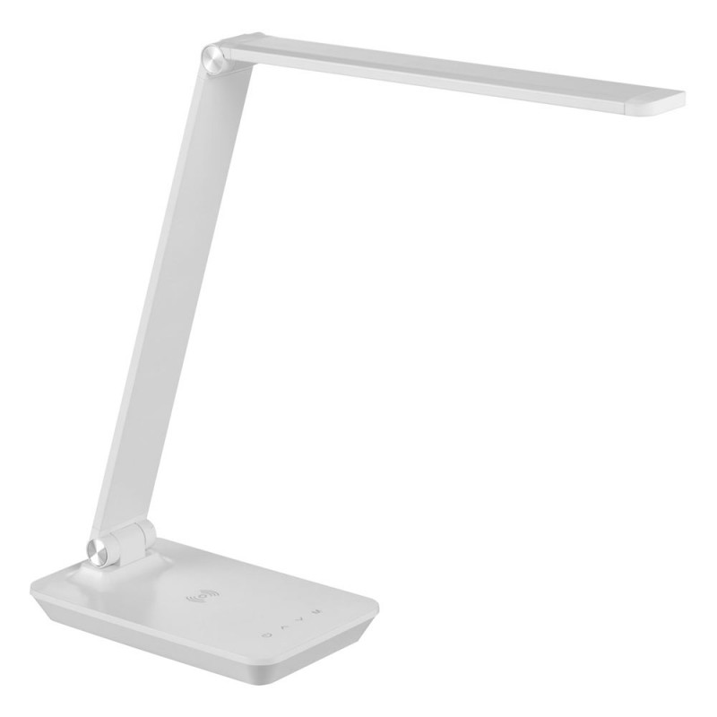 Lampe De Bureau Blanche Tech à Led Et Port Usb, MILLUMINE