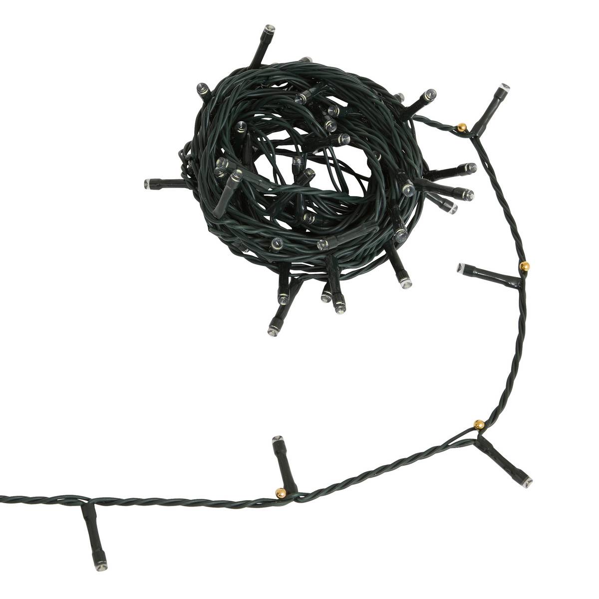 Guirlande lumineuse extérieure 80 LED 8 fonctions froid chaud long 6 m, FEERIC LIGHTS & CHRISTMAS