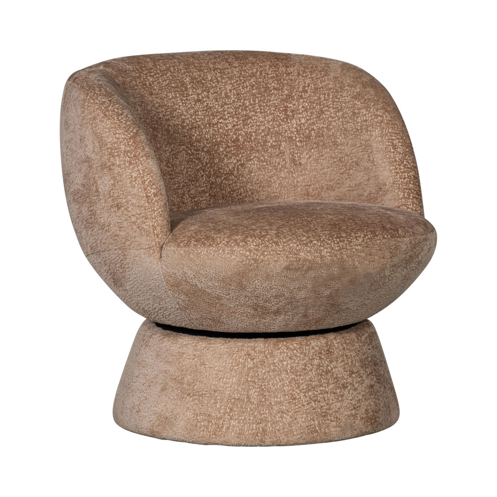 Fauteuil pivotant en tissu- SHUFFLE, WOOOD