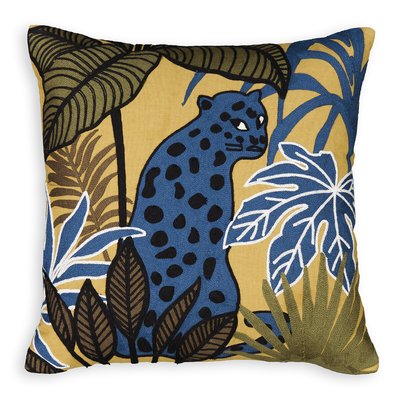 Malacca 45 x 45cm Embroidered Cushion Cover LA REDOUTE INTERIEURS