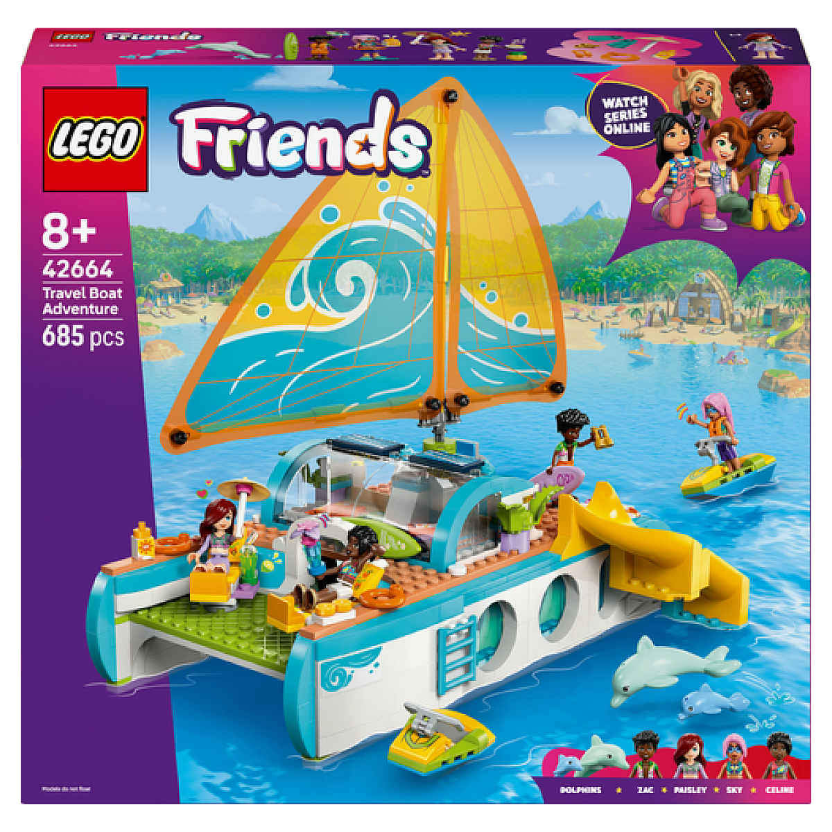 42664 -  Laventure en bateau, LEGO