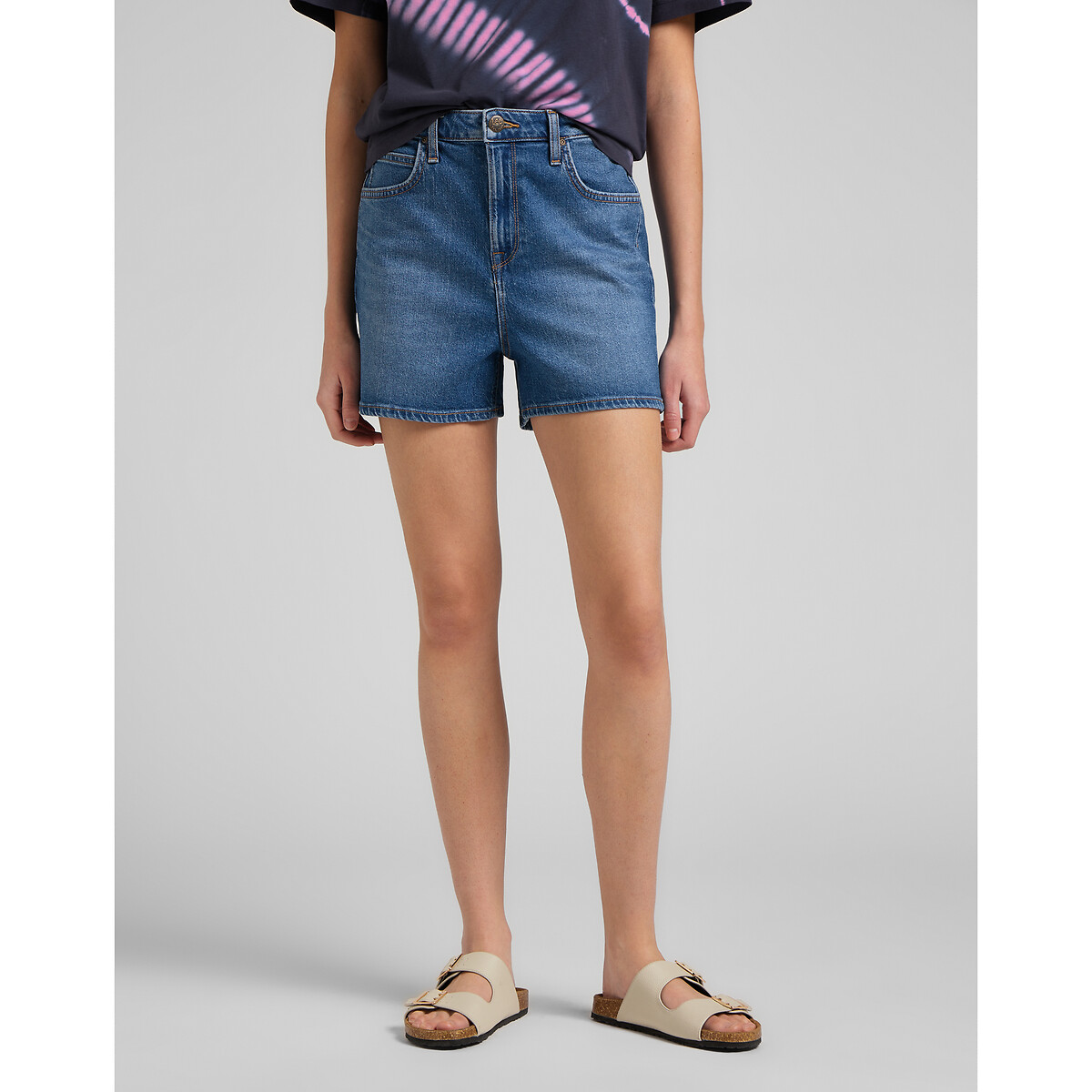 Jeans-shorts Lee | La Redoute