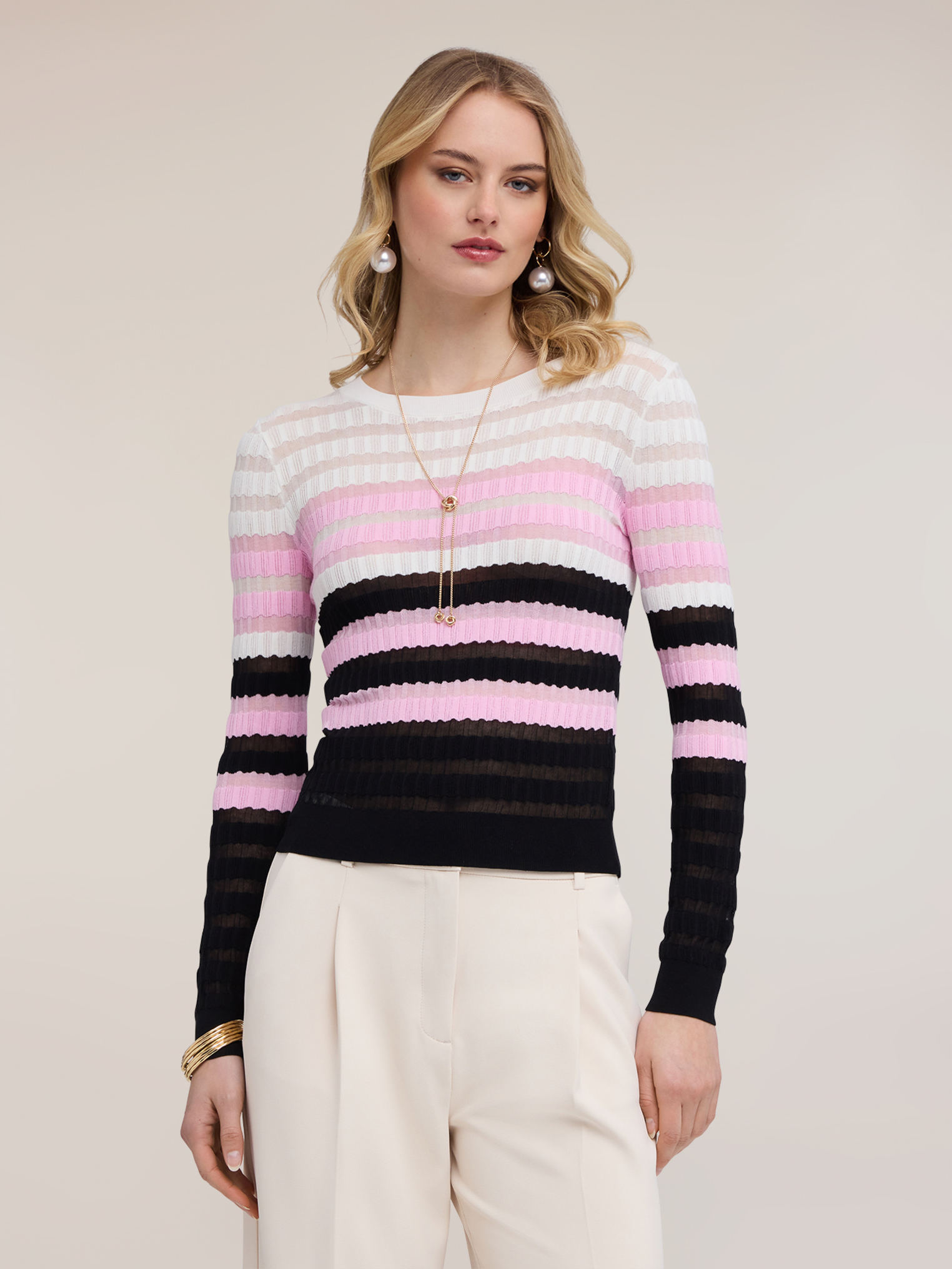 Pull à rayures, MOTIVI
