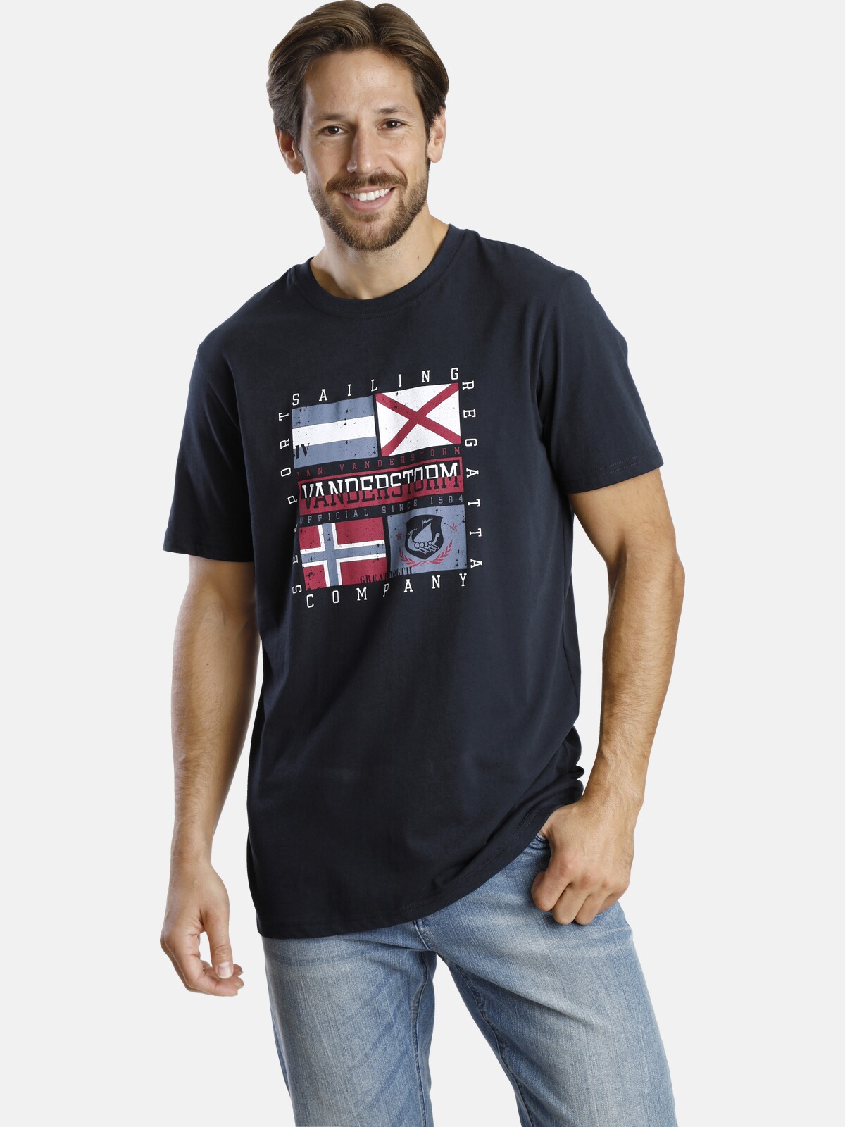 Lot de 2 T-shirts PREBEN, JAN VANDERSTORM