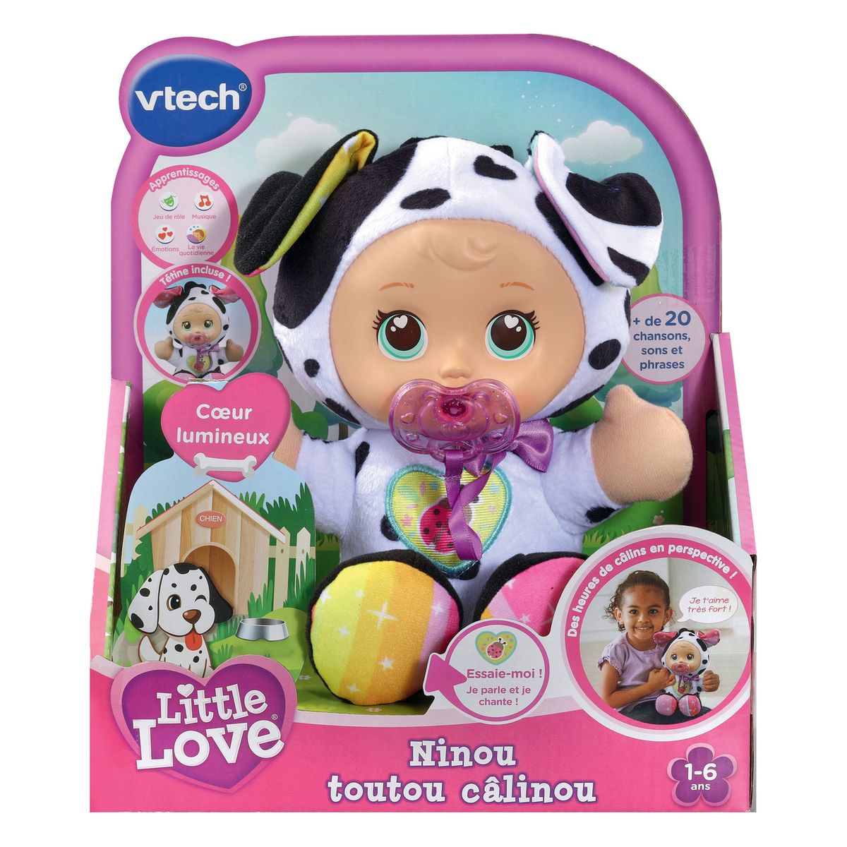 VTECH Little Love - P'tits bébés déguisés Ronron chaton tout