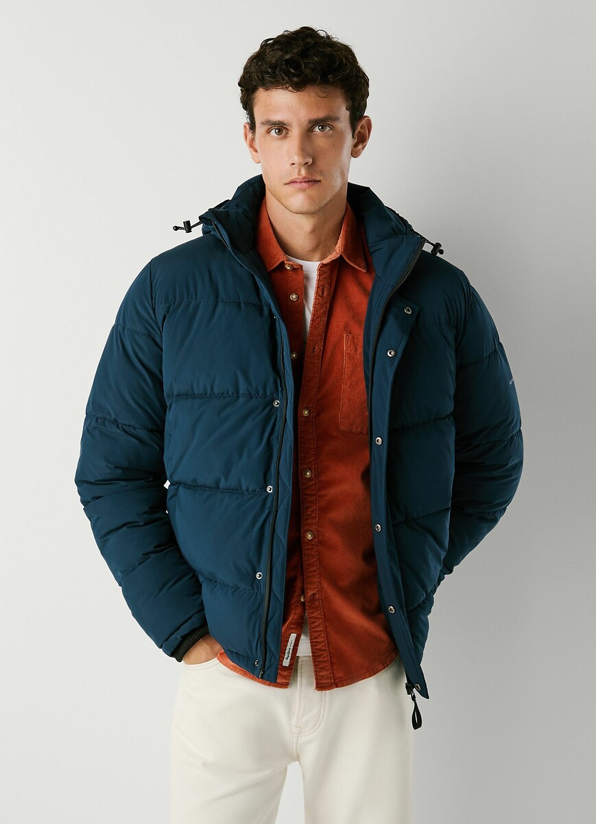 Jobias Hooded Padded Jacket, PEPE JEANS