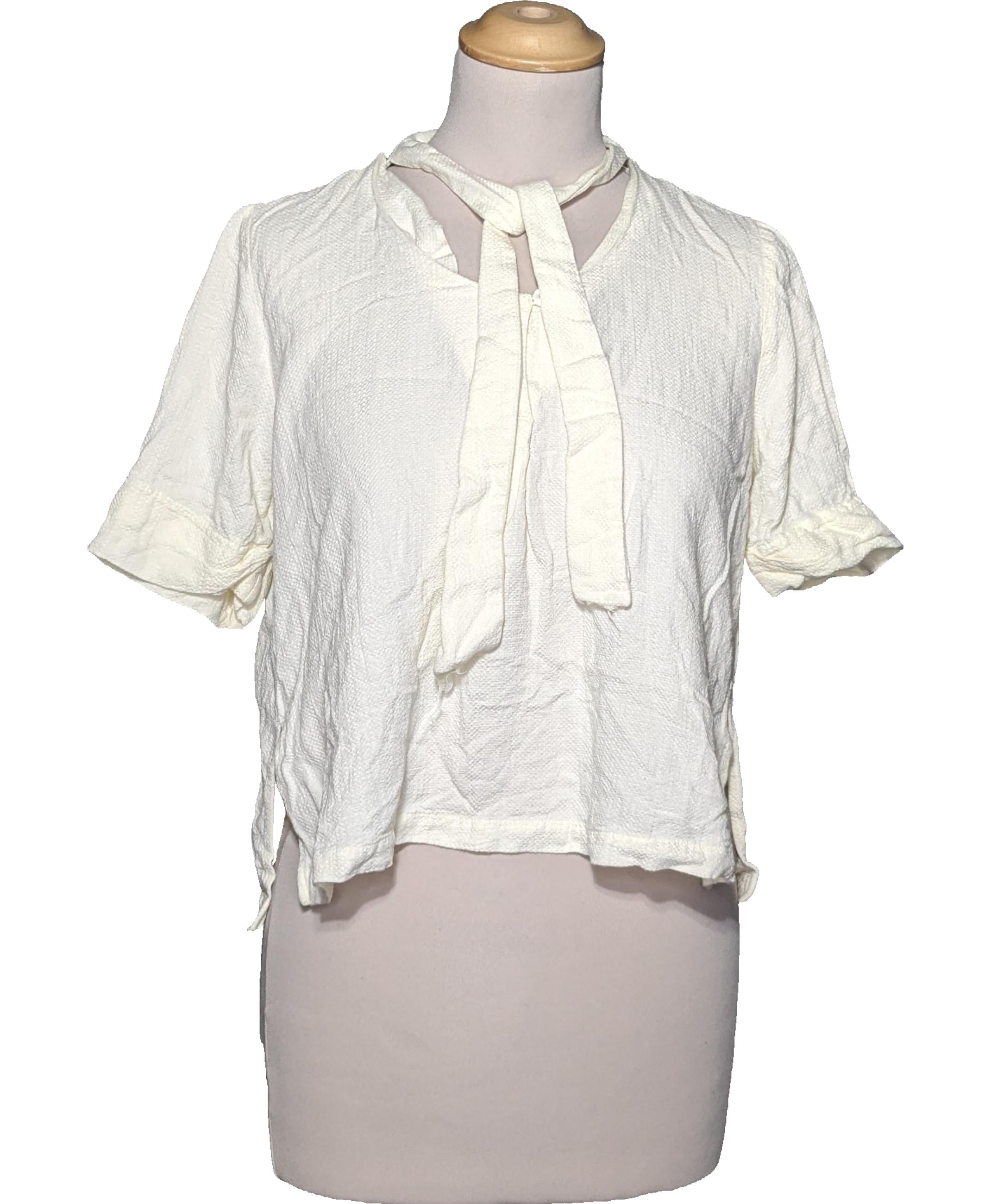 Haut Comptoir Des Cotonniers Taille 2 Marron 100% Coton - Occasion Très Bon état