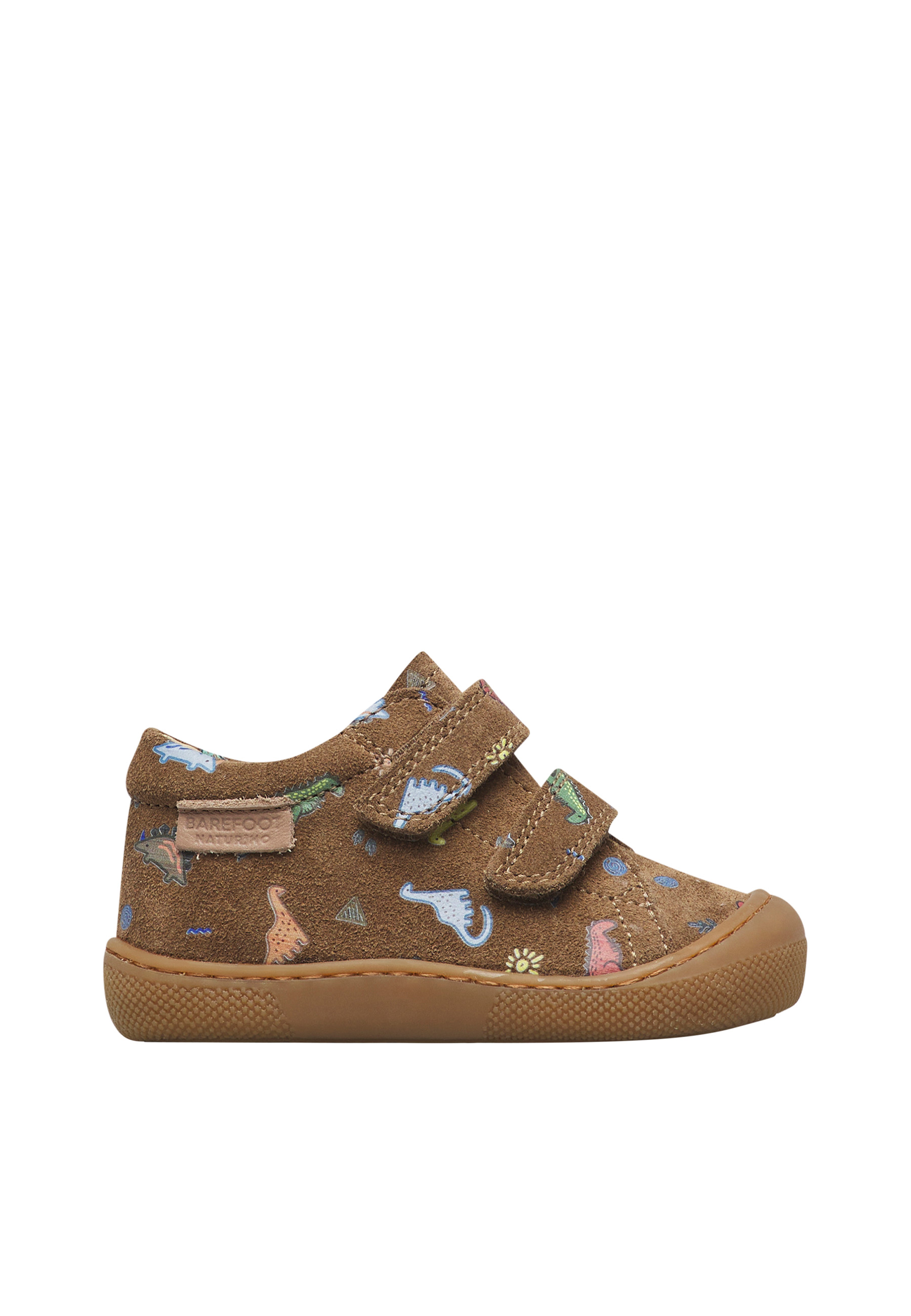 Chaussures premiers pas en suède BAREFOOT AMUR VL, NATURINO
