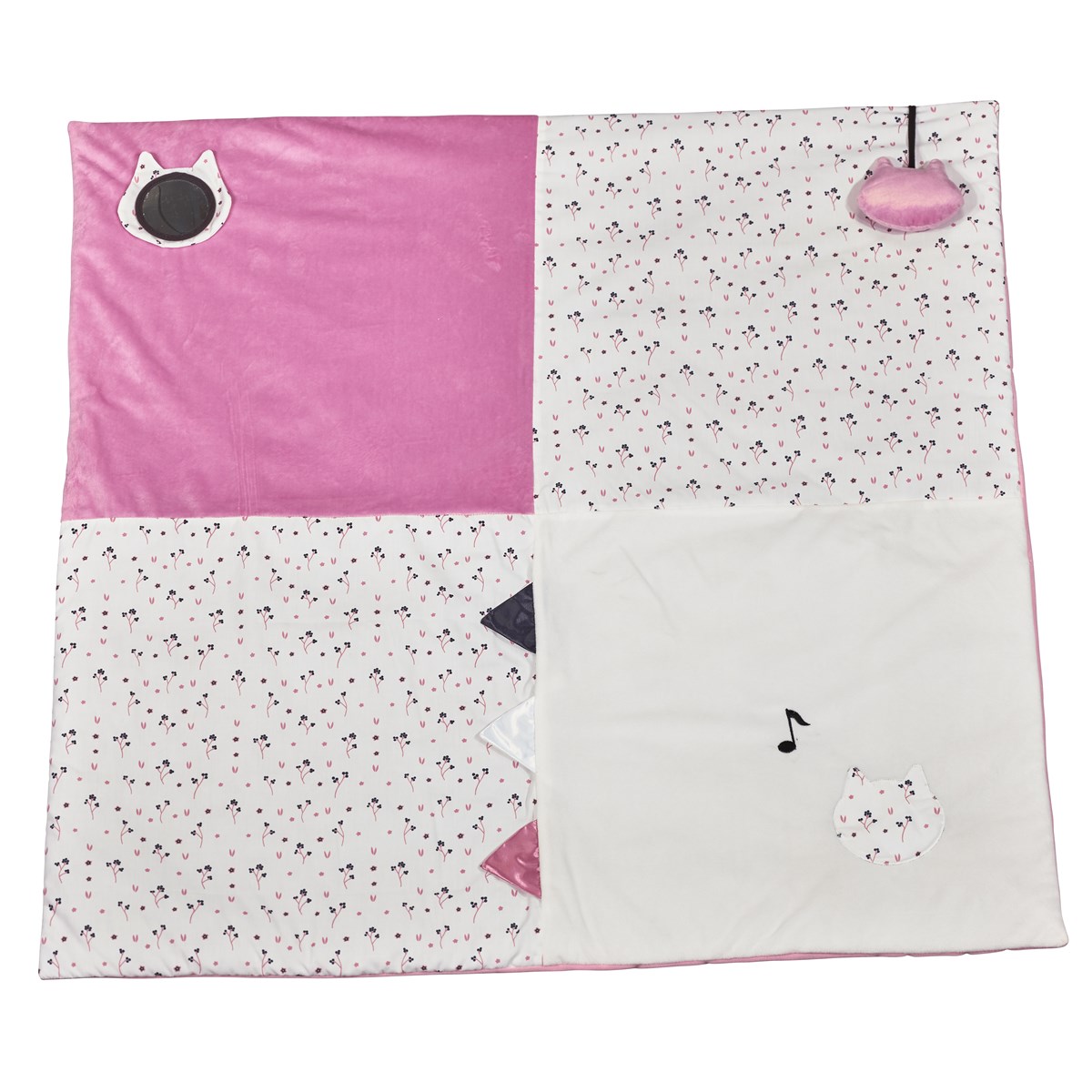 Tapis d'activités en polyester Multicolore, BABY PRICE