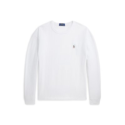 Pony Player Embroidered T-Shirt in Cotton with Long Sleeves POLO RALPH LAUREN