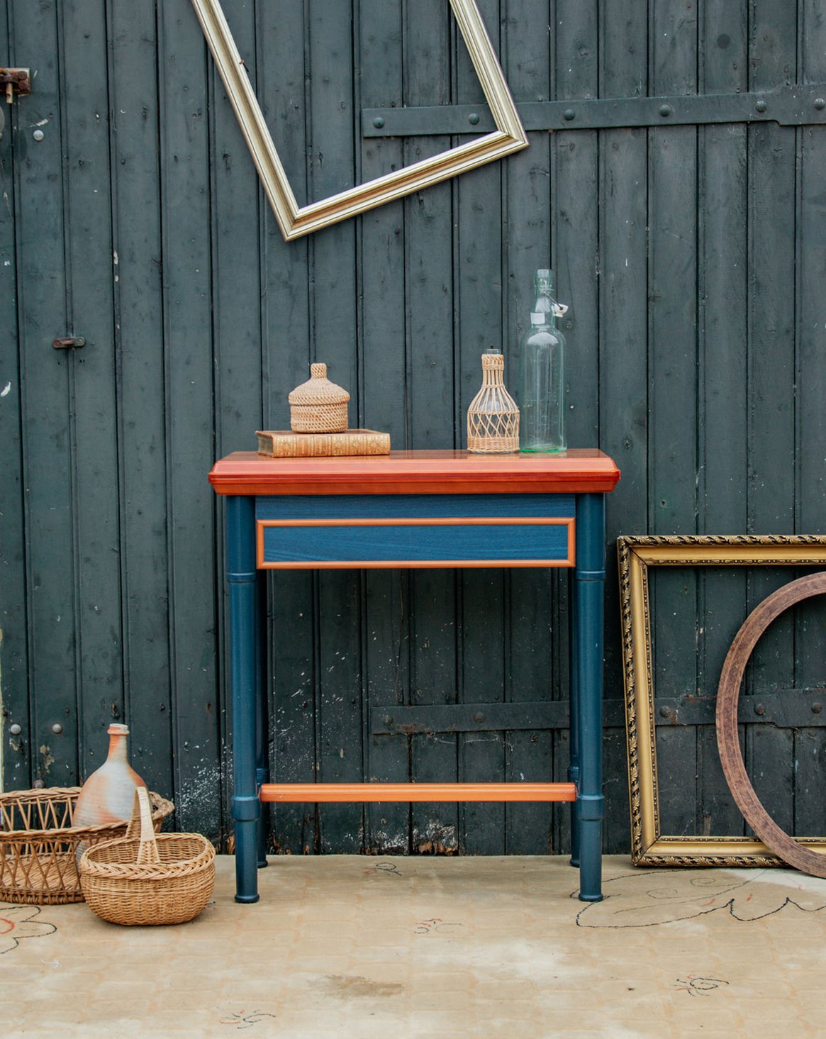 Table d'appoint pivotante Francine N°446 - Bon état, DEBONGOUT