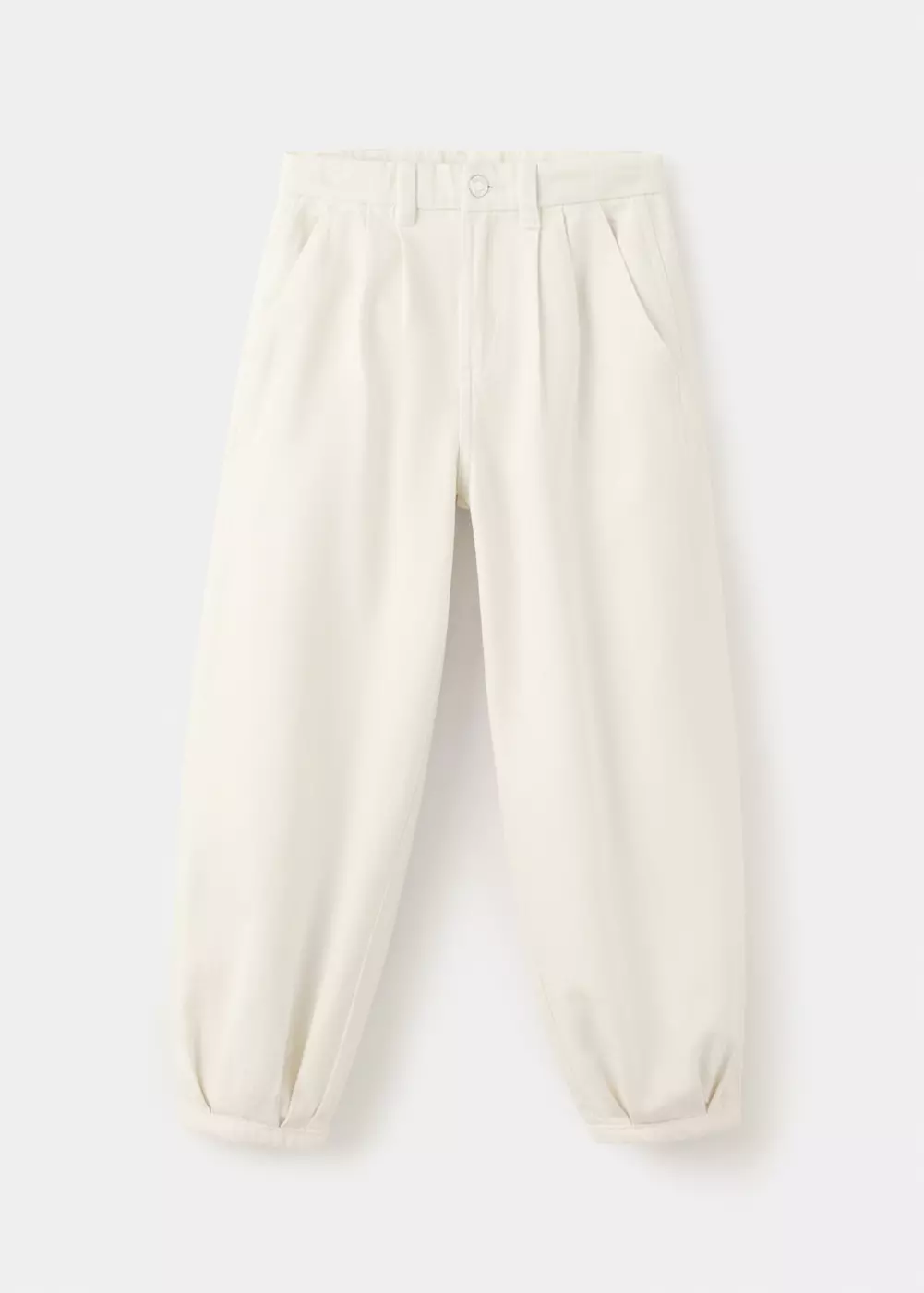 Jean bouffant à pinces, MANGO KIDS