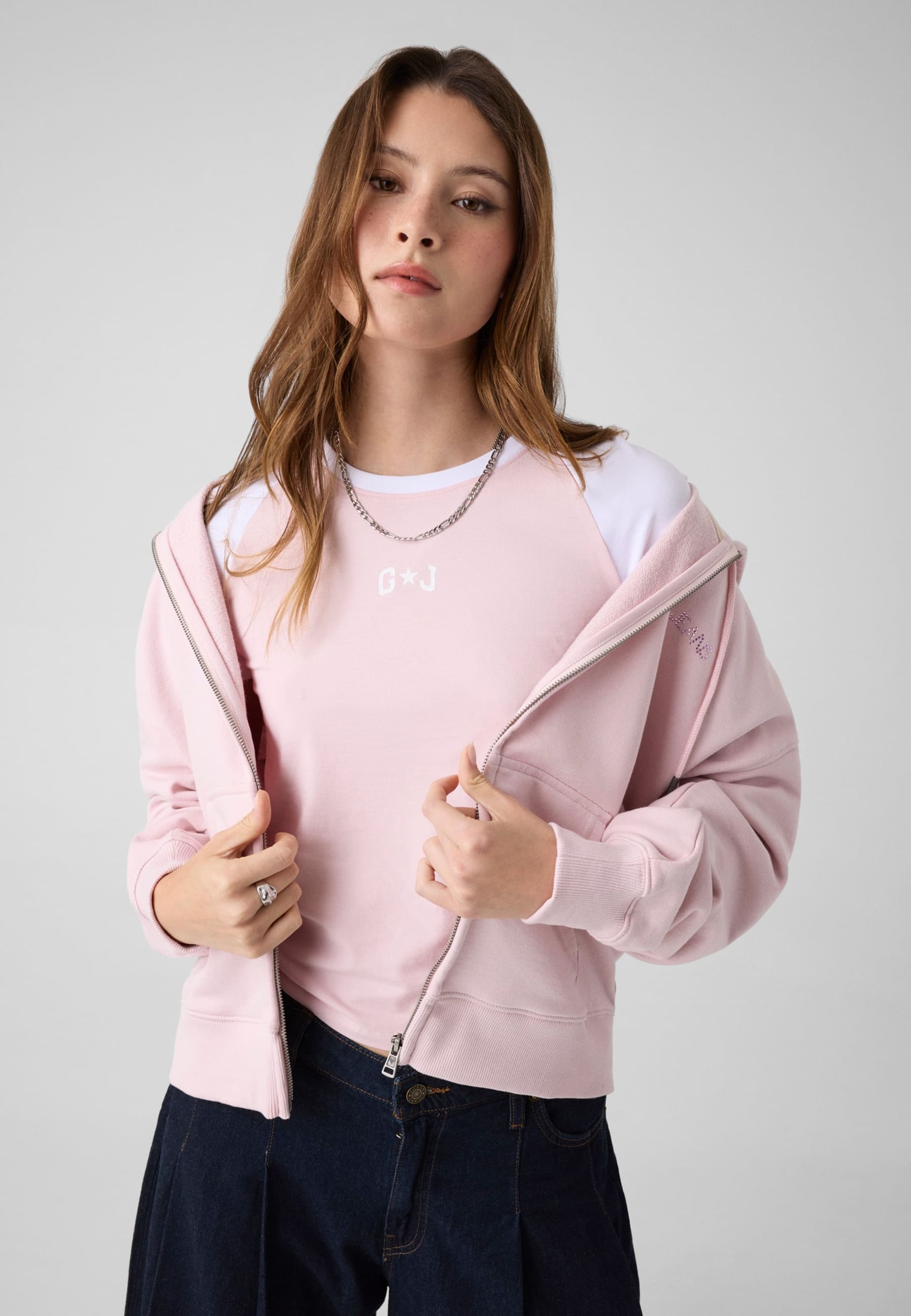 T-Shirt Color Block, GUESS JEANS