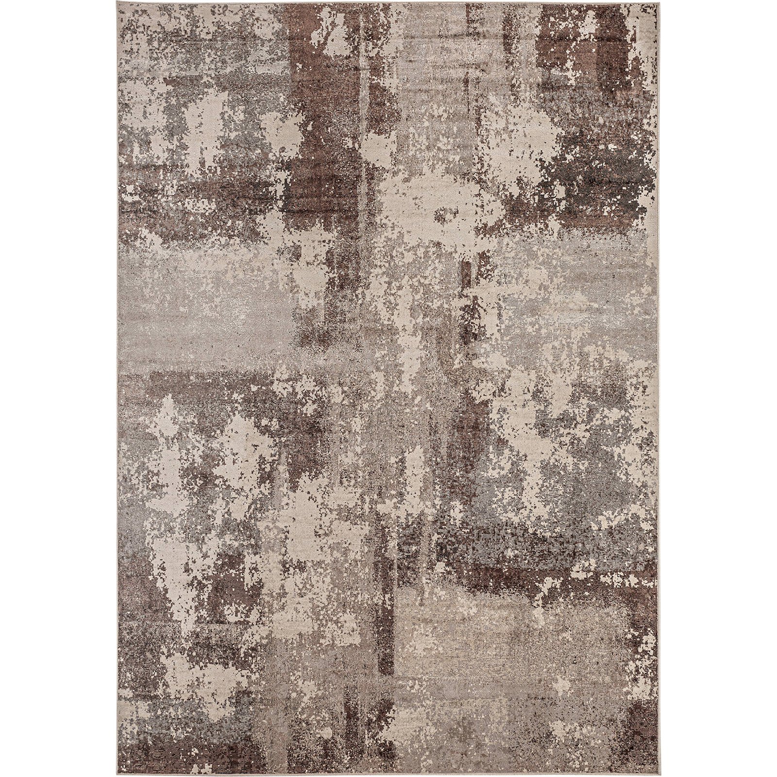 Tapis moderne en viscose effet marbre, RECOLLECTION