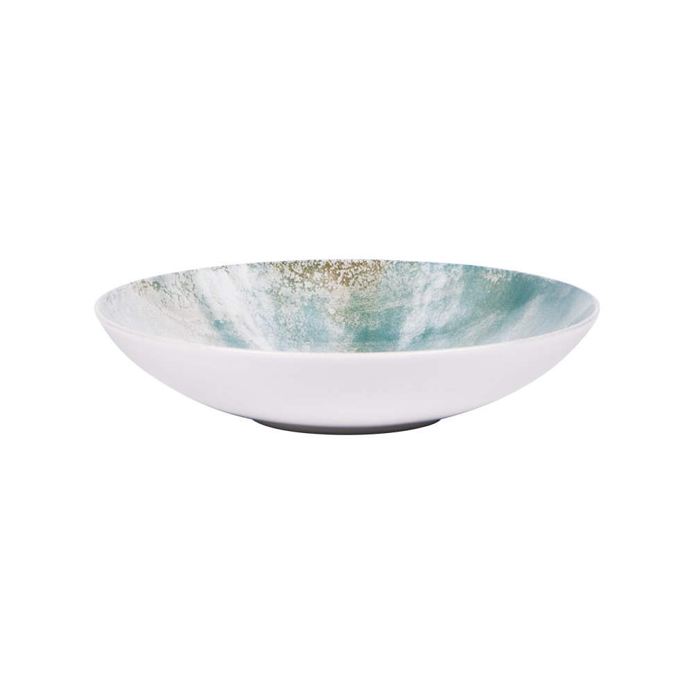 Assiette creuse Islande 22 cm (lot de 6), TABLE PASSION