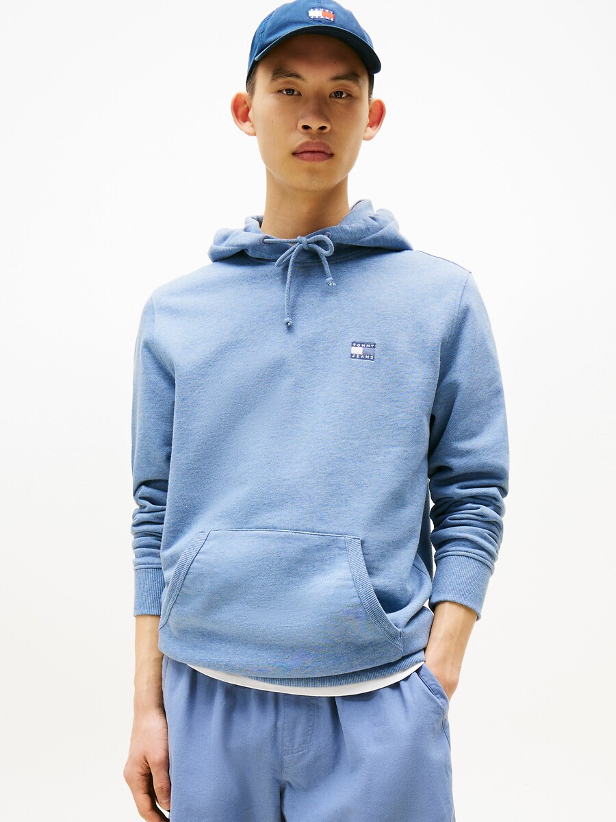 Logo Badge Hoodie, TOMMY JEANS