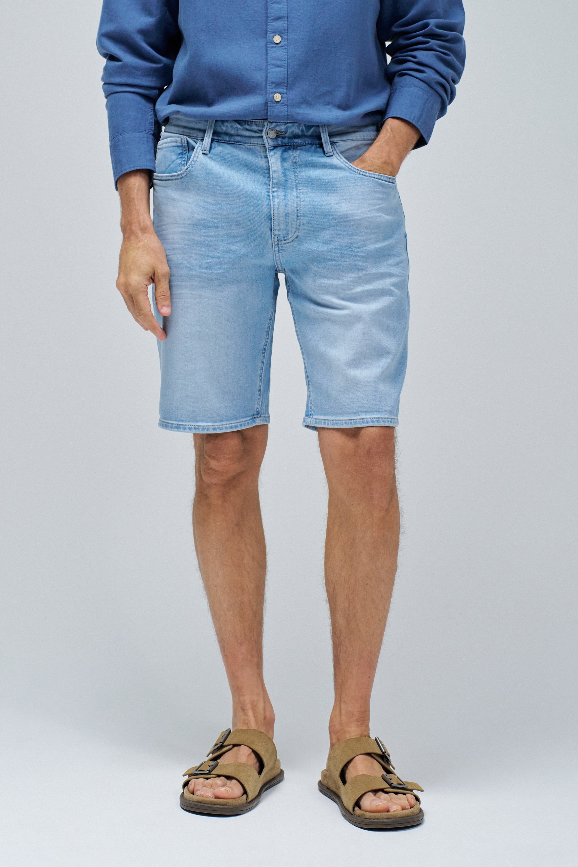 SHORTS REGULAR S-ACTIV EN JEAN, SALSA JEANS