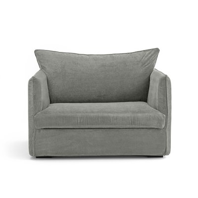 Fauteuil XL in stonewashed fluweel, Neo Chiquito AM.PM