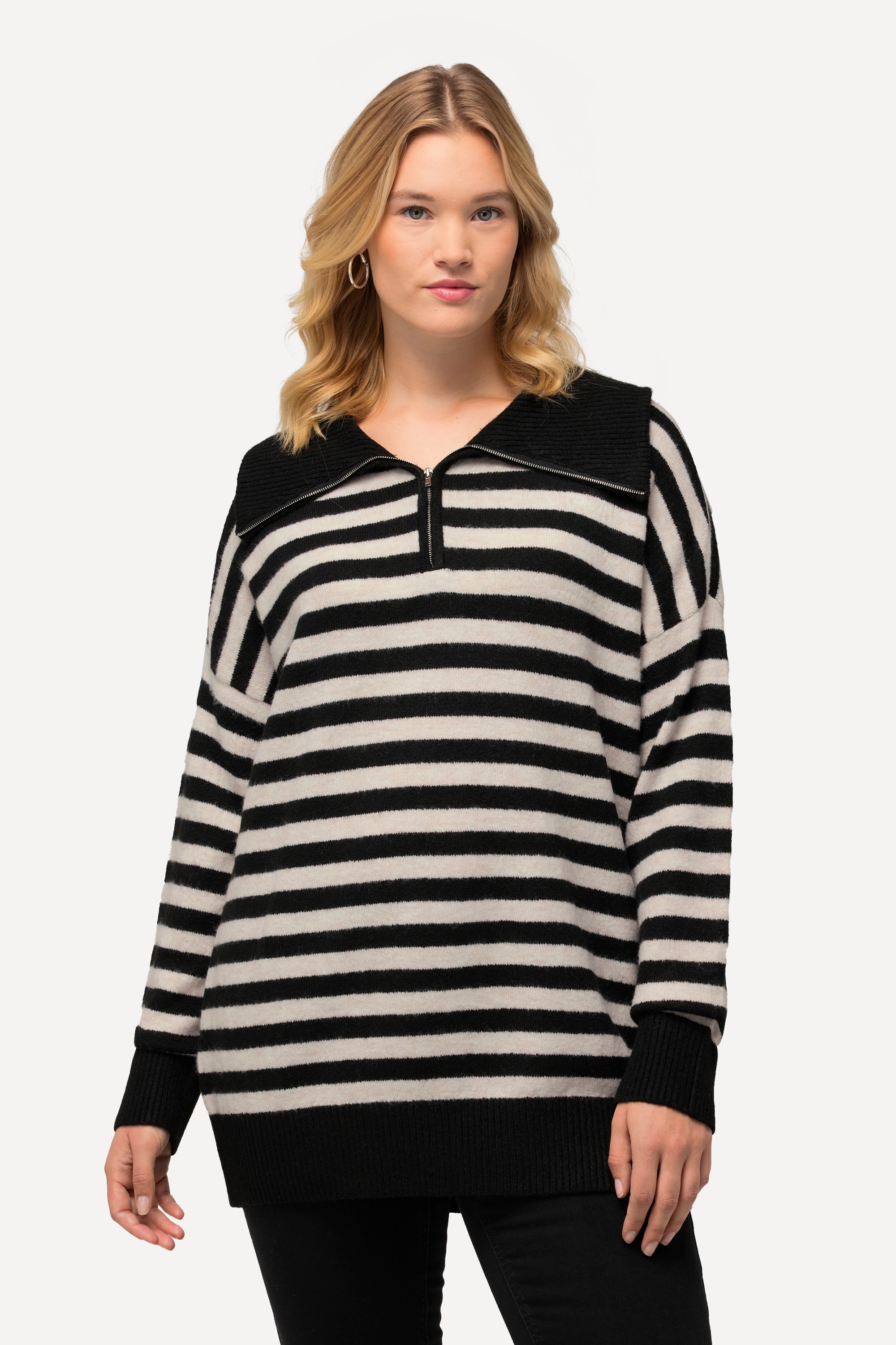 Pull camionneur rayé. Coupe oversized, ULLA POPKEN