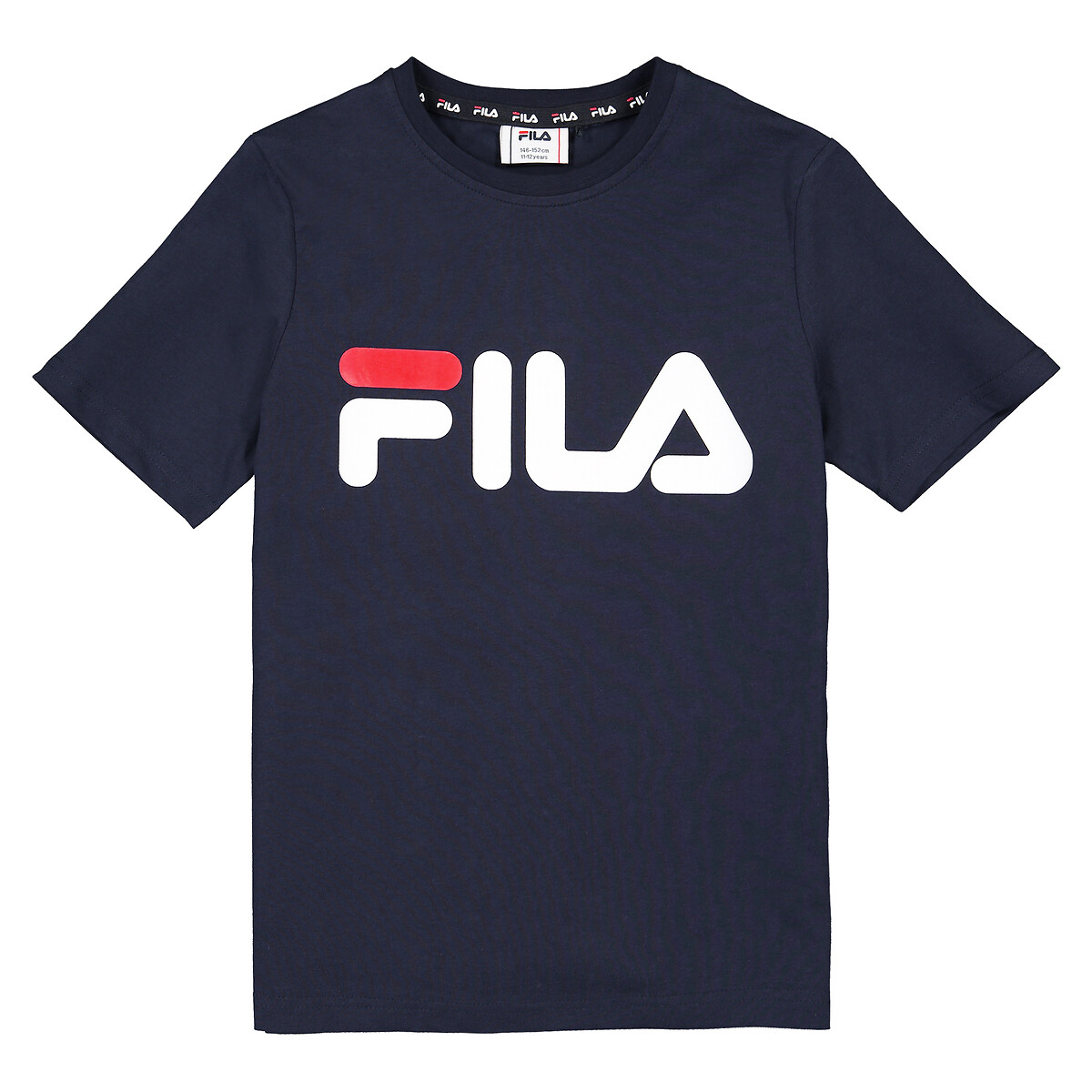 Camiseta de manga corta 9-16 años azul marino Fila | La Redoute