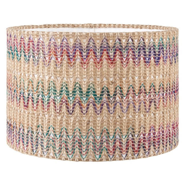 Liberty Woven Cylinder Shade, multi-coloured, SO'HOME