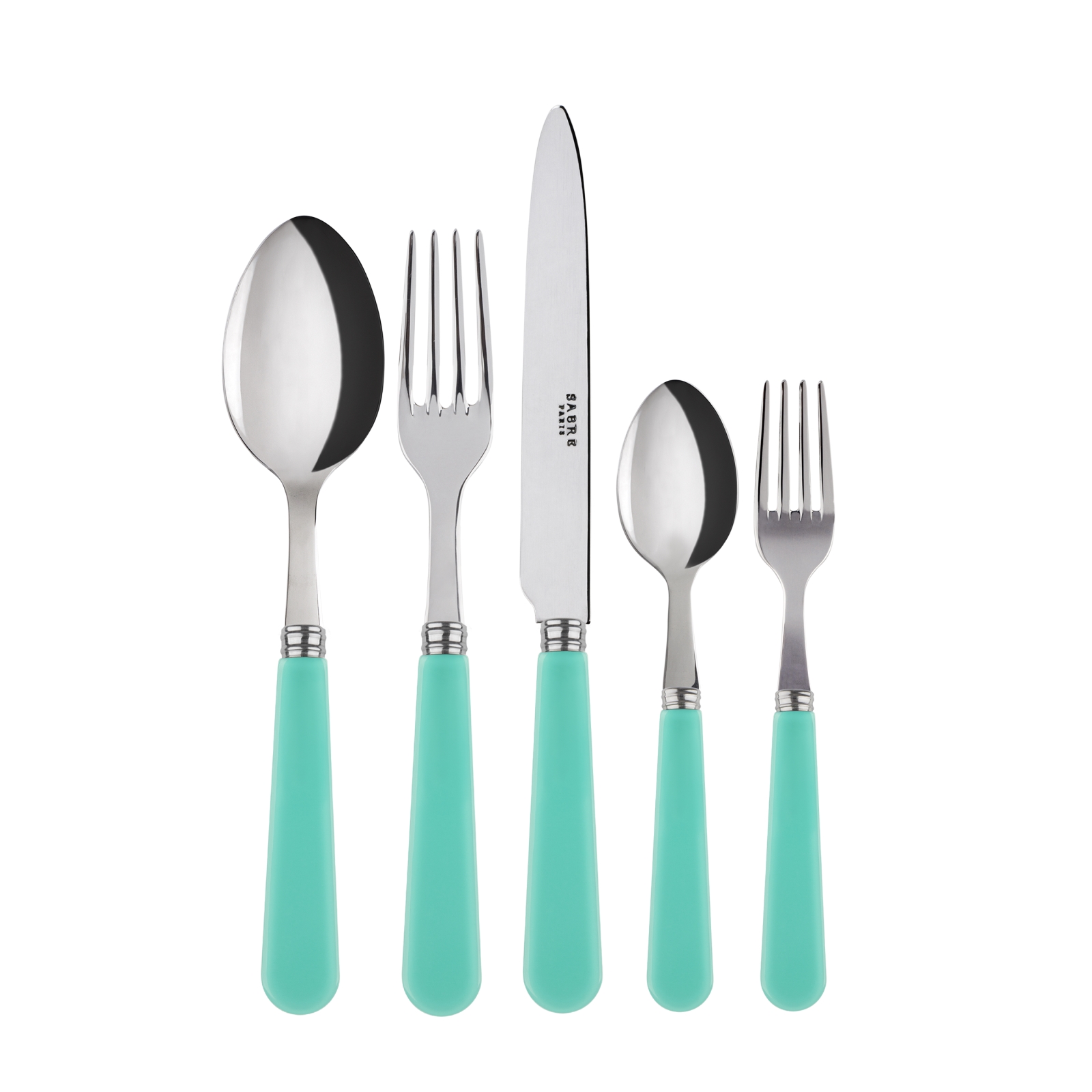 Pop, Bleu marine - Set de 5 couverts de table