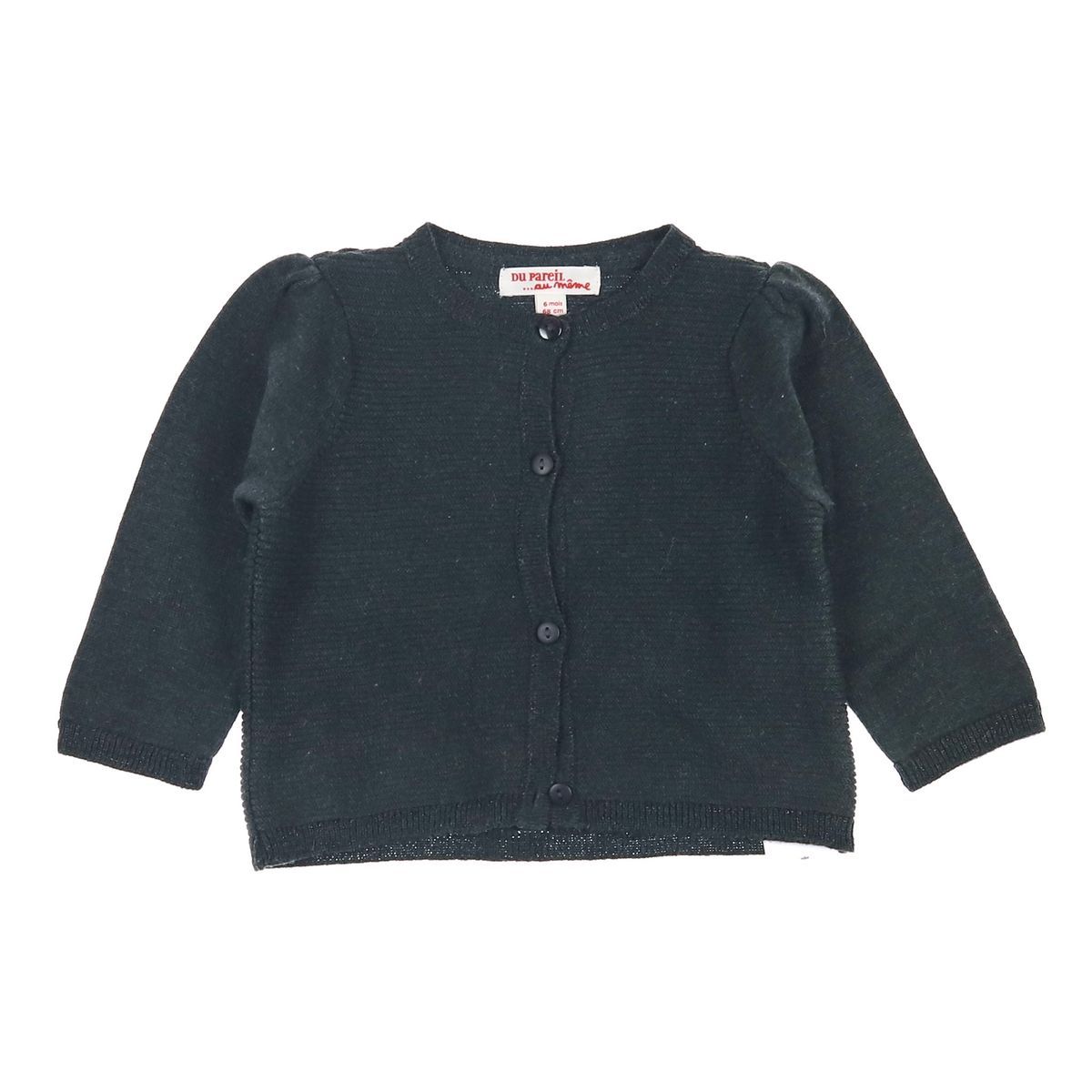 Gilet discount noir bebe
