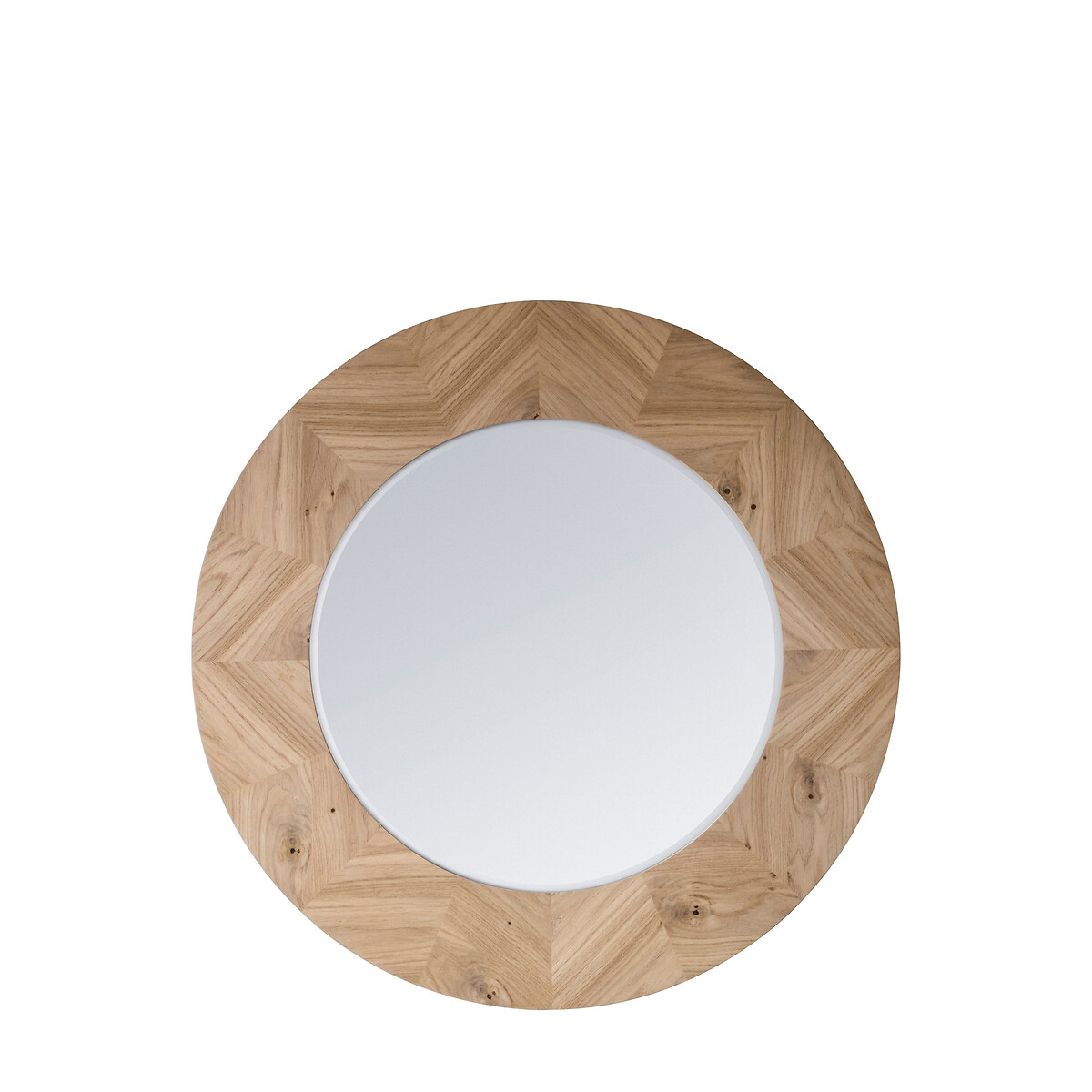 90cm light wood round mirror light wood So home La Redoute