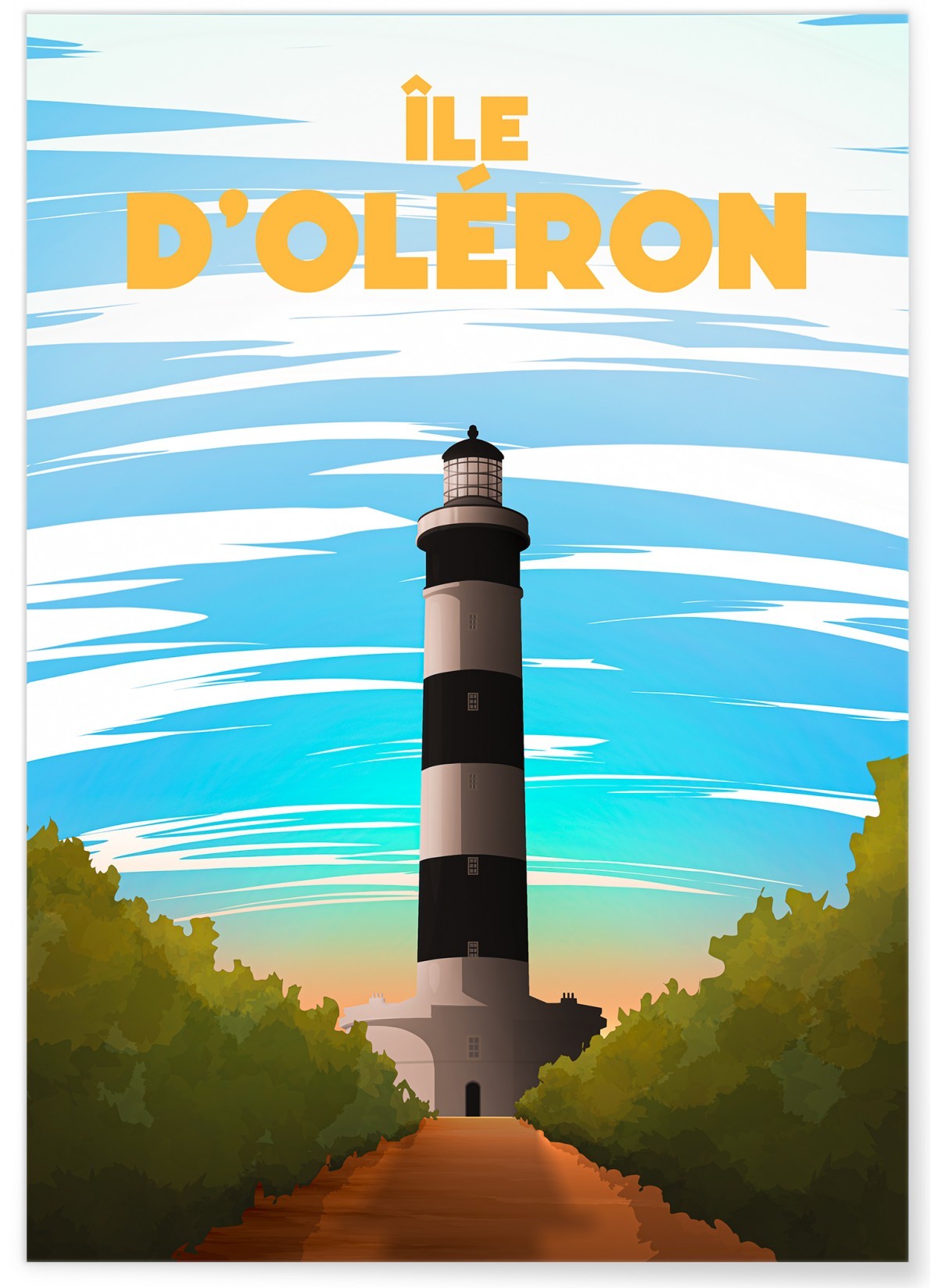 Affiche ville Île d'Oléron, L'AFFICHERIE