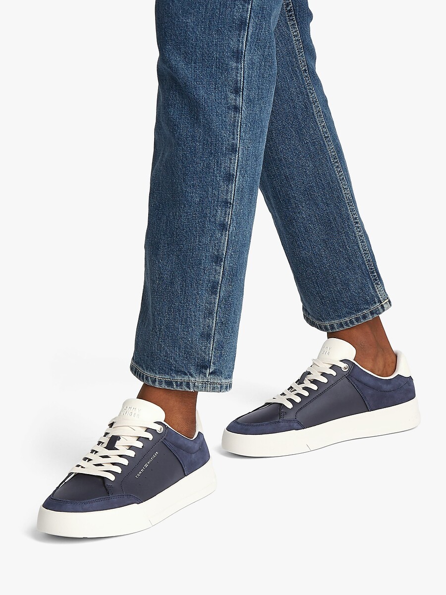 Tommy Hilfiger Zapatillas de nobuk Court — foto 6