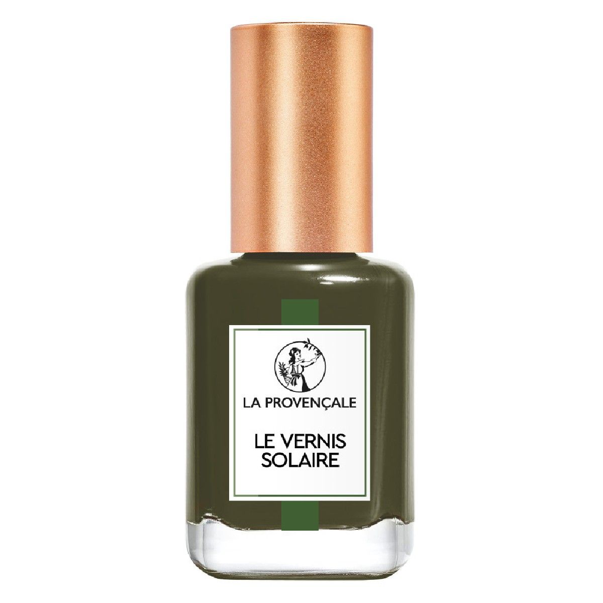 La Provençale Solaire Nagellack Olivengrün – Bis Zu 77 % Natürliche Inhaltsstoffe, Langanhaltend, Mit Bio-Olivenöl