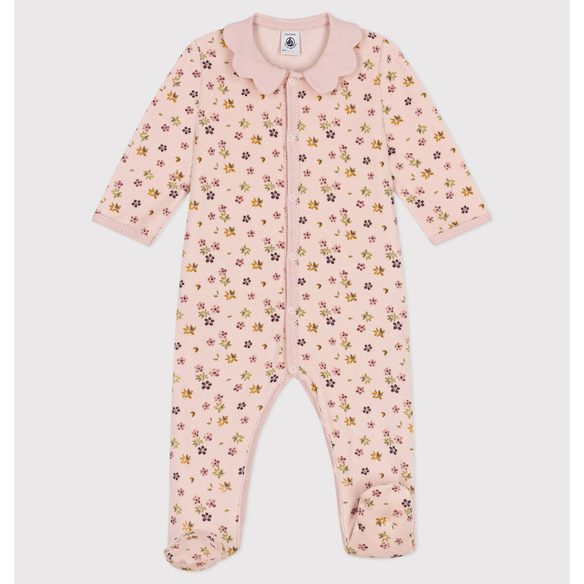 Pyjama in bedrukt fluweel