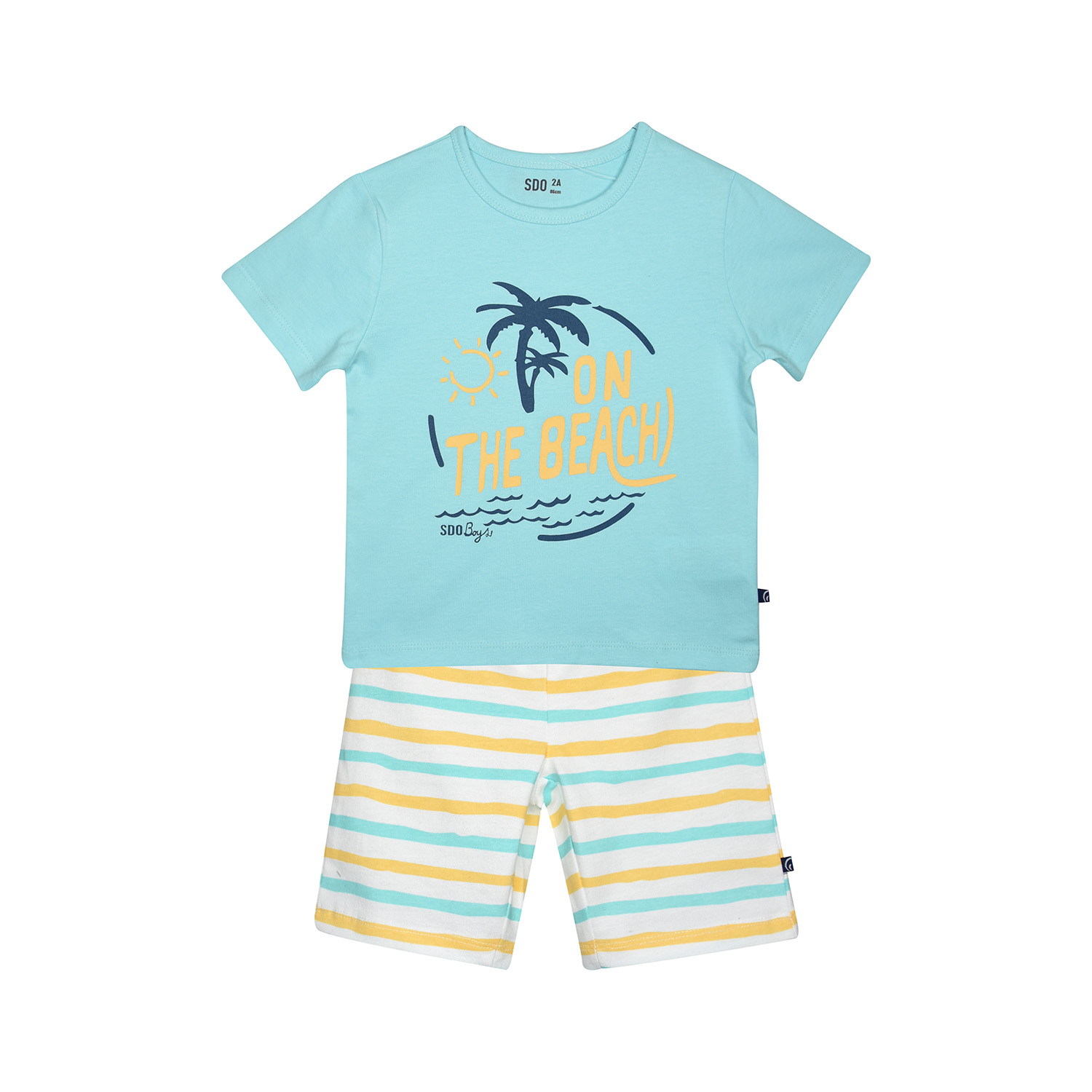 Pyjama 2 pieces hans court enfant, SUCRE D'ORGE