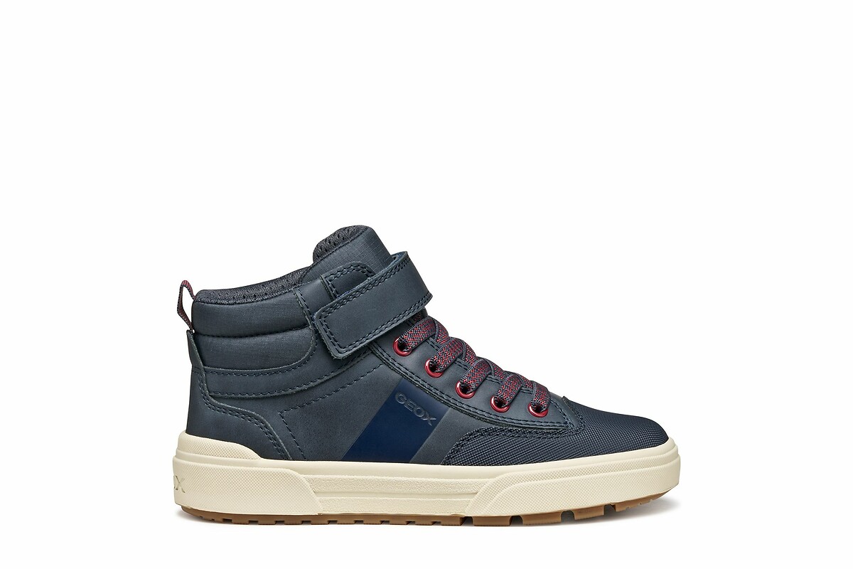 Kids Weemble Breathable High Top Trainers, GEOX