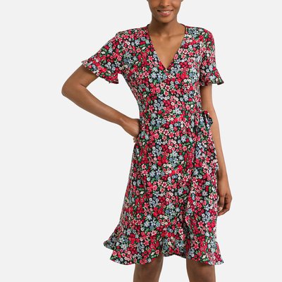 Floral Wrapover Midi Dress ONLY TALL