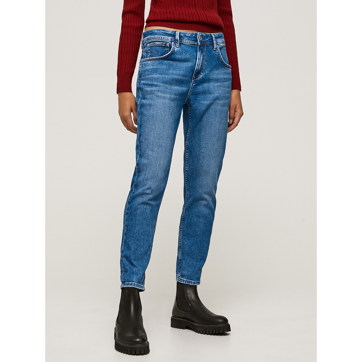 Jeans donna Seven7 vita alta gamba dritta ampia - taglia 14 blu nuovo Jeans donna Seven7 vita alta gamba dritta ampia - taglia 14 blu nuovo