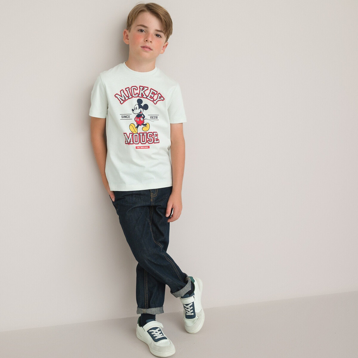 Tee shirt best sale mickey enfant