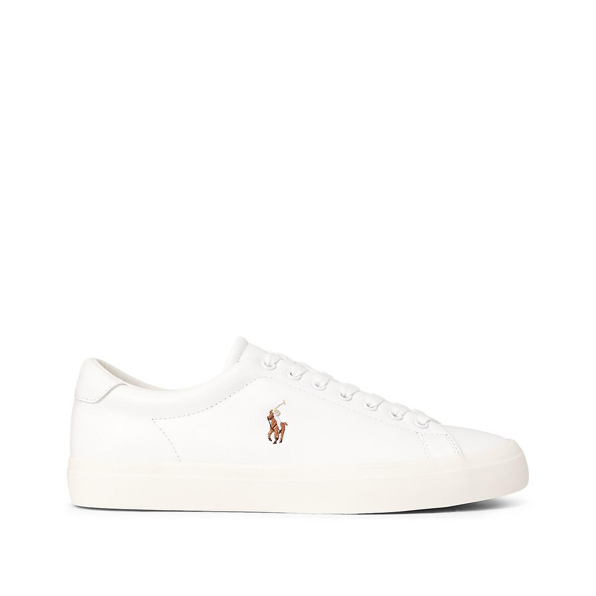 Baskets cuir longwood blanc Polo Ralph Lauren La Redoute