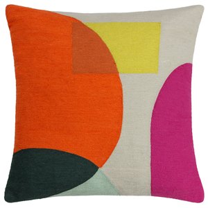 Anjo Geometric Cotton Filled Cushion 45x45cm