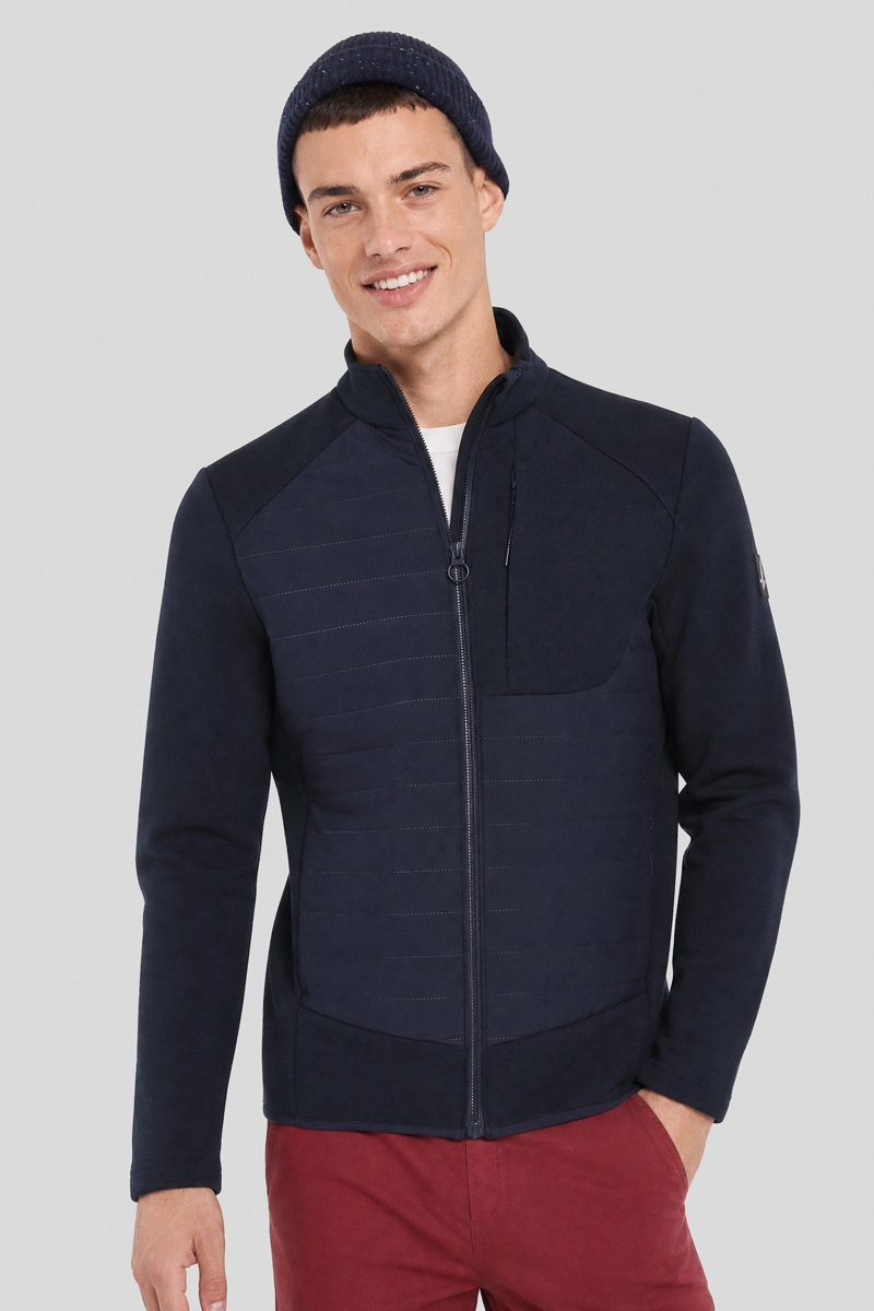 Veste bi-matière PRESSBOOK, BERMUDES